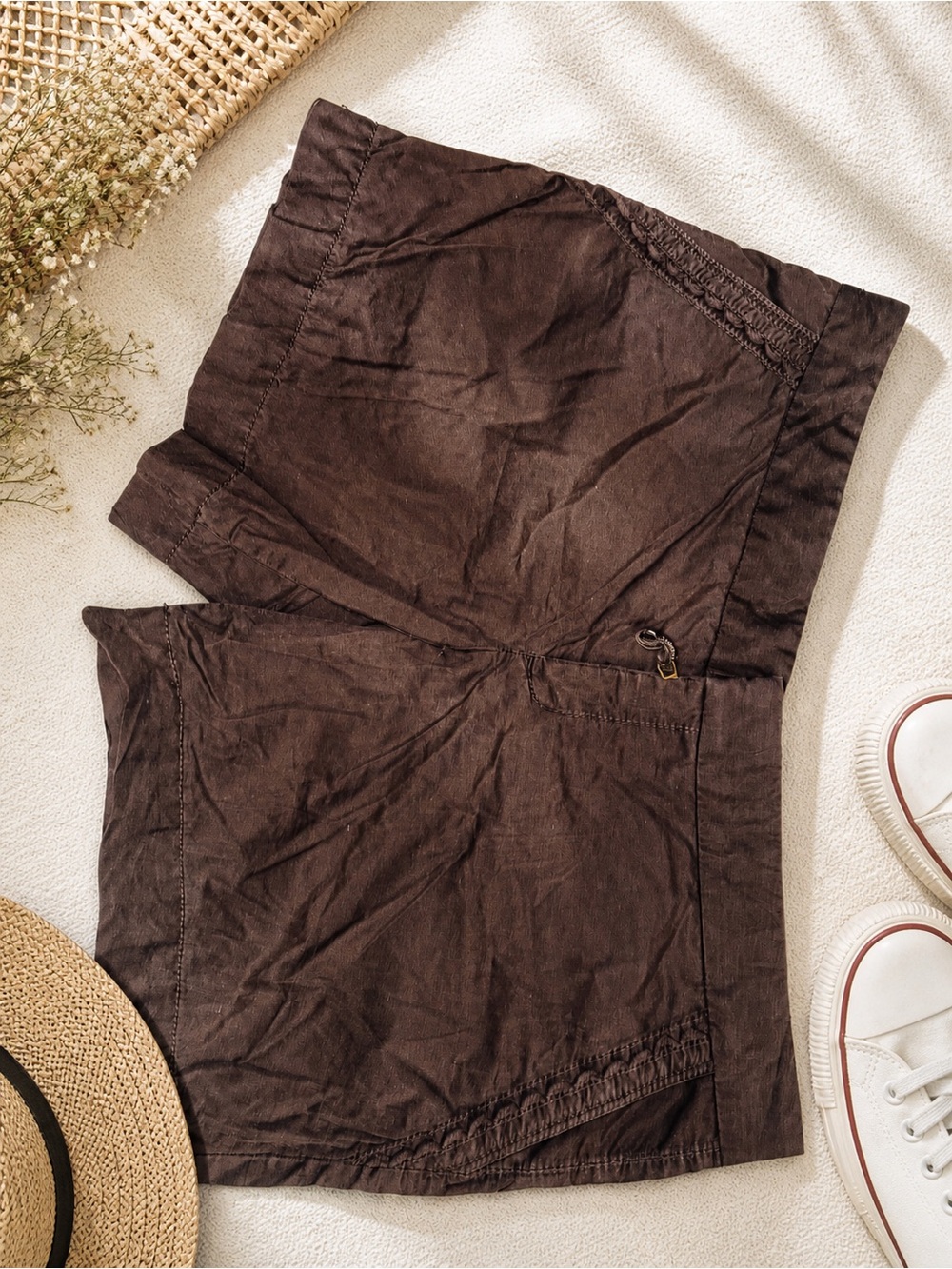 Juicy Couture Brown Cargo Shorts